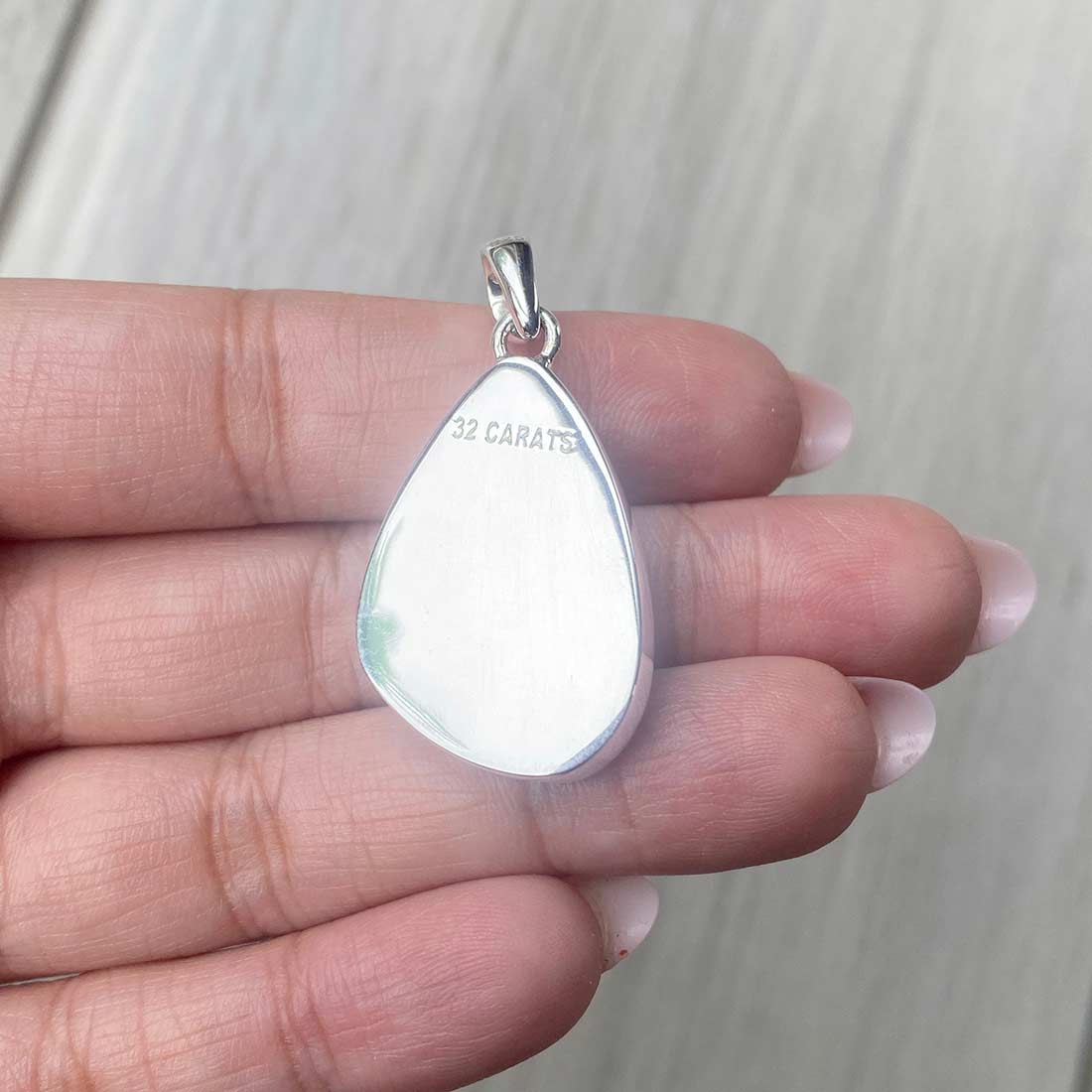 Larimar Pendant-(LBS-P-41.)