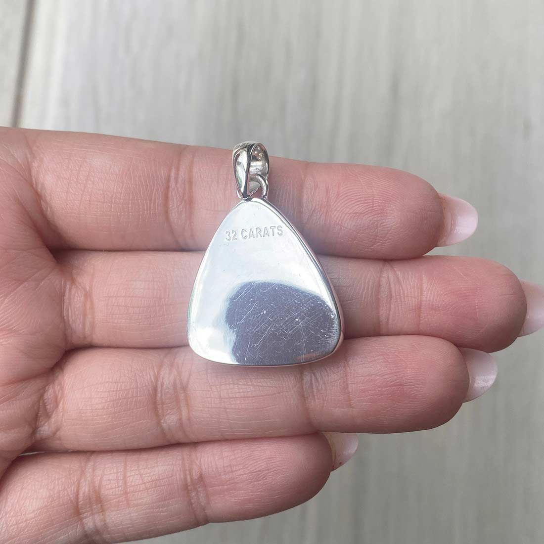 Larimar Pendant-(LBS-P-47.)