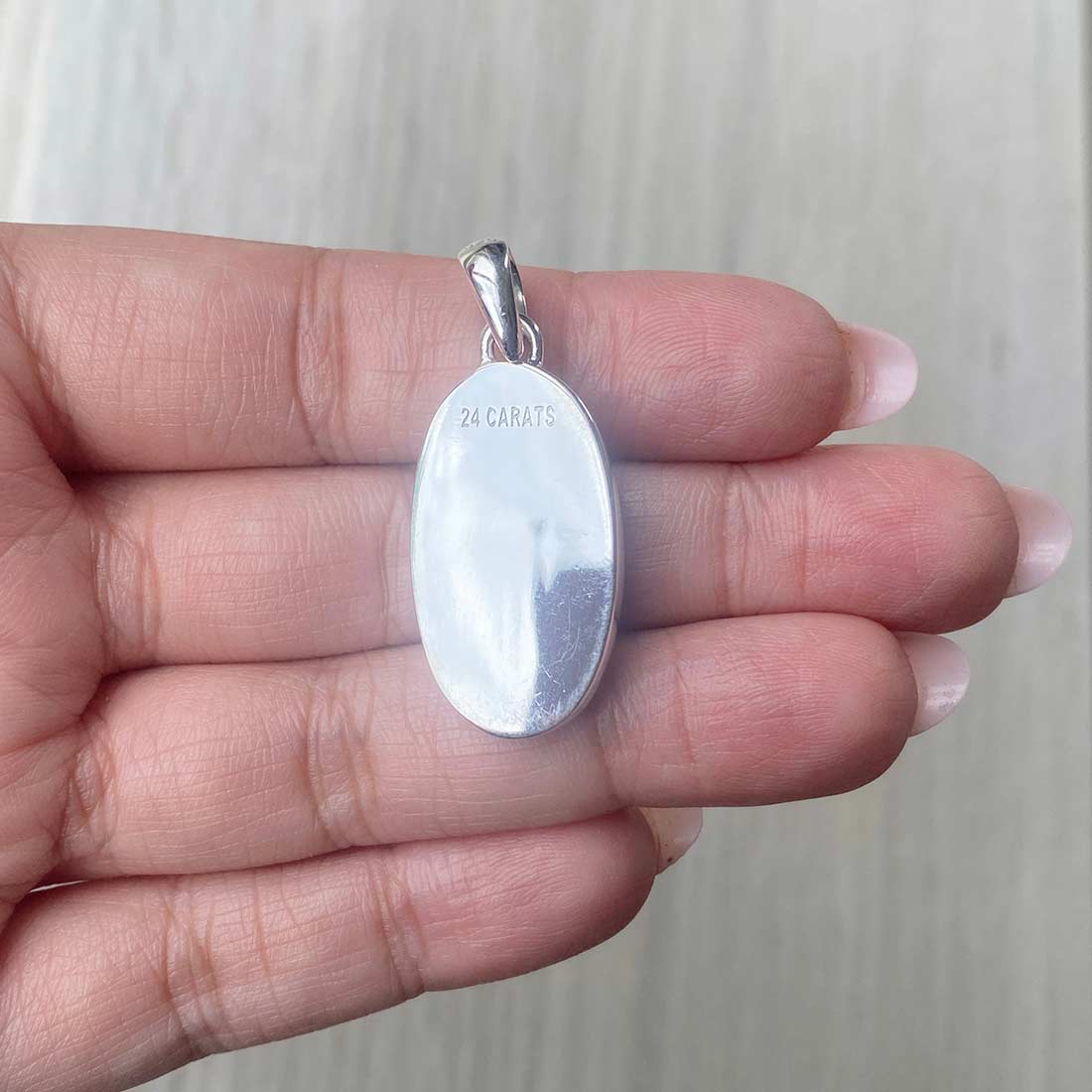 Larimar Pendant-(LBS-P-48.)