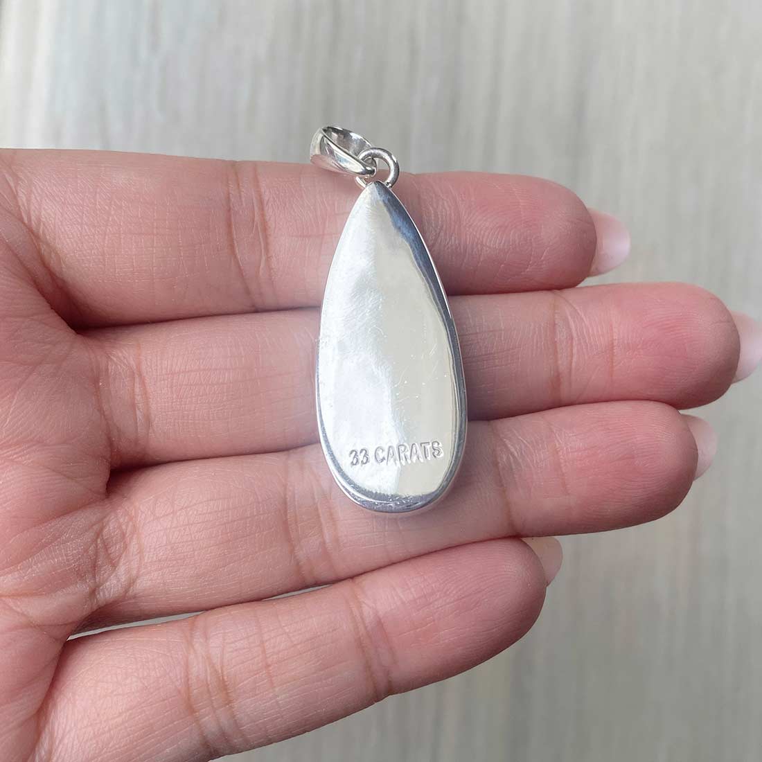 Larimar Pendant-(LBS-P-49.)