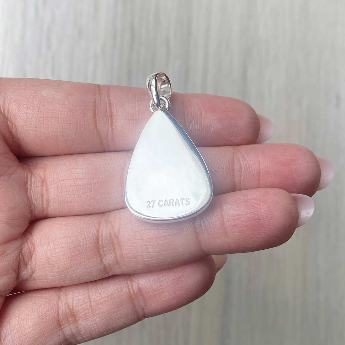 Larimar Pendant-(LBS-P-55.)