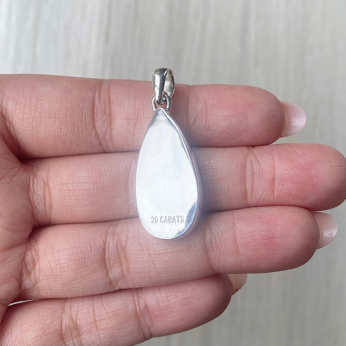 Larimar Pendant-(LBS-P-56.)