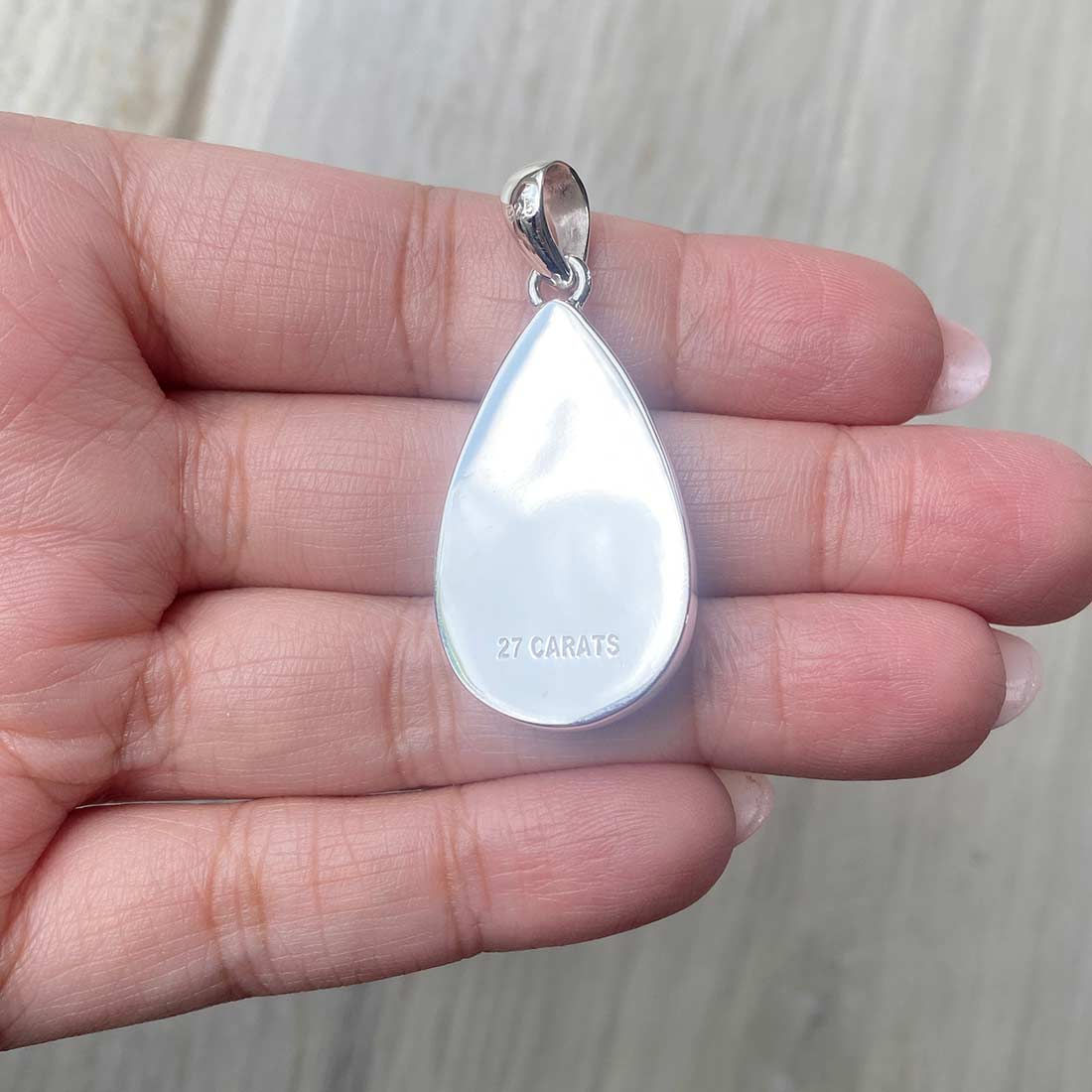 Larimar Pendant-(LBS-P-9.)