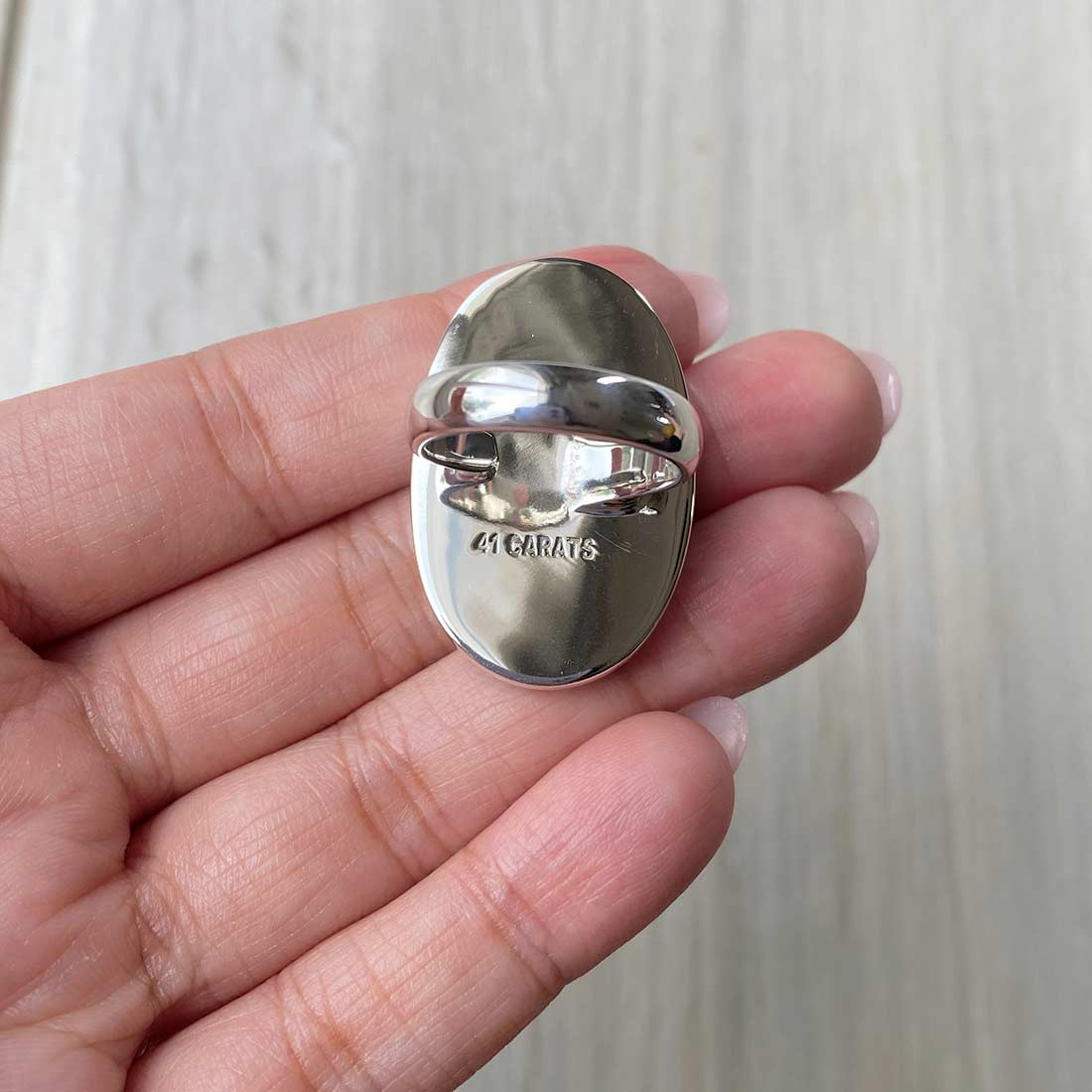 Larimar Adjustable Ring-(LBS-R-12.)