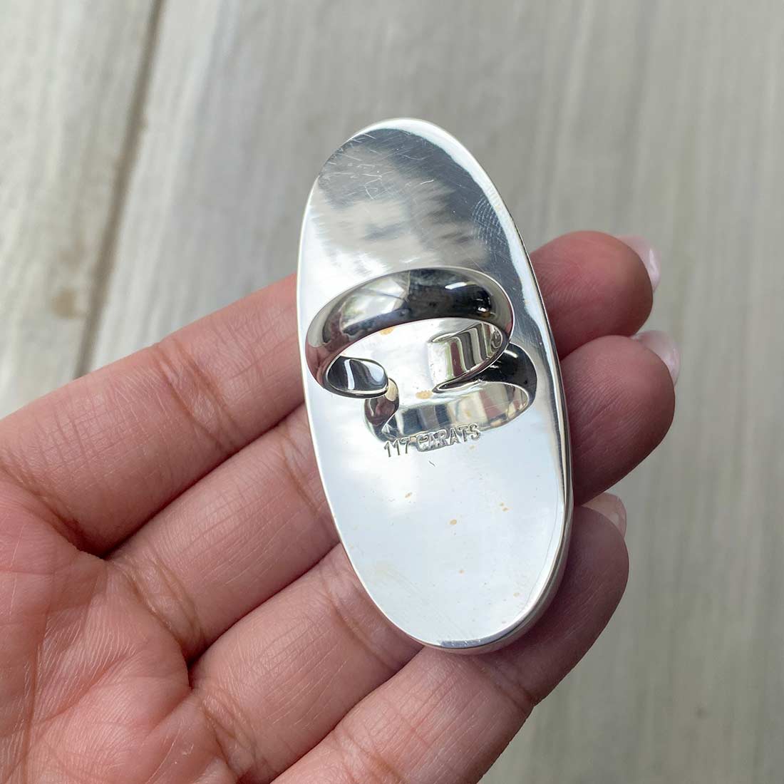 Larimar Adjustable Ring-(LBS-R-15.)