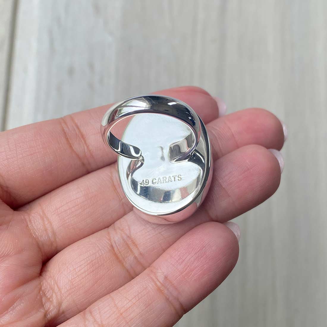 Larimar Adjustable Ring-(LBS-R-2.)