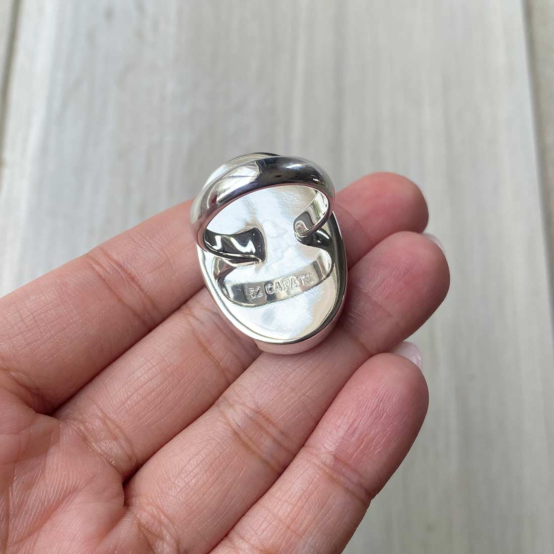 Larimar Adjustable Ring-(LBS-R-21.)