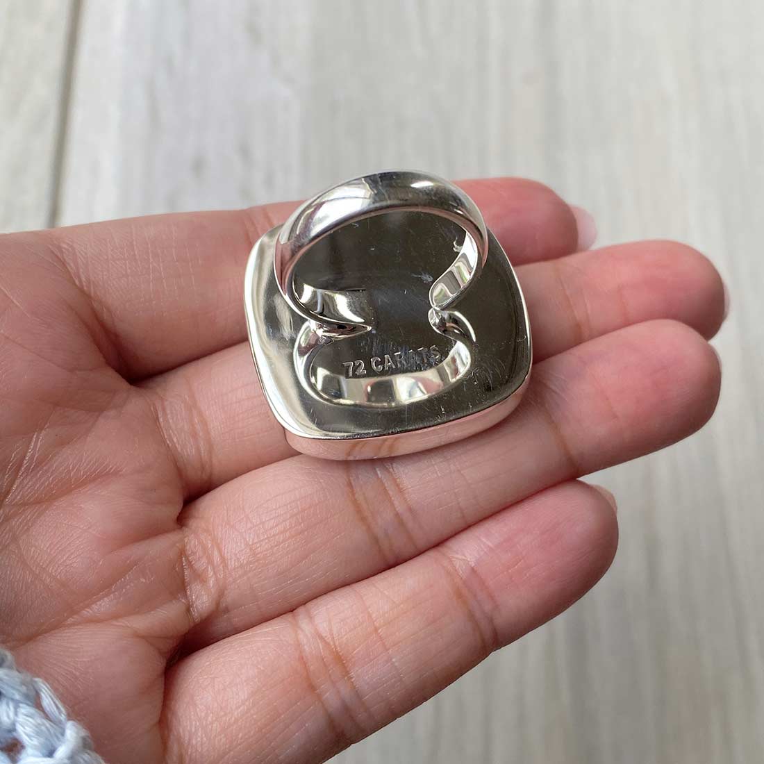 Larimar Adjustable Ring-(LBS-R-24.)