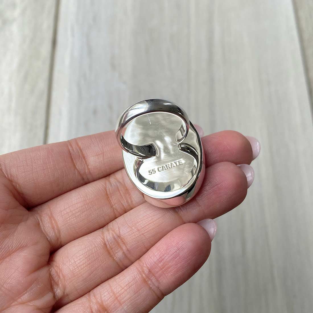 Larimar Adjustable Ring-(LBS-R-29.)