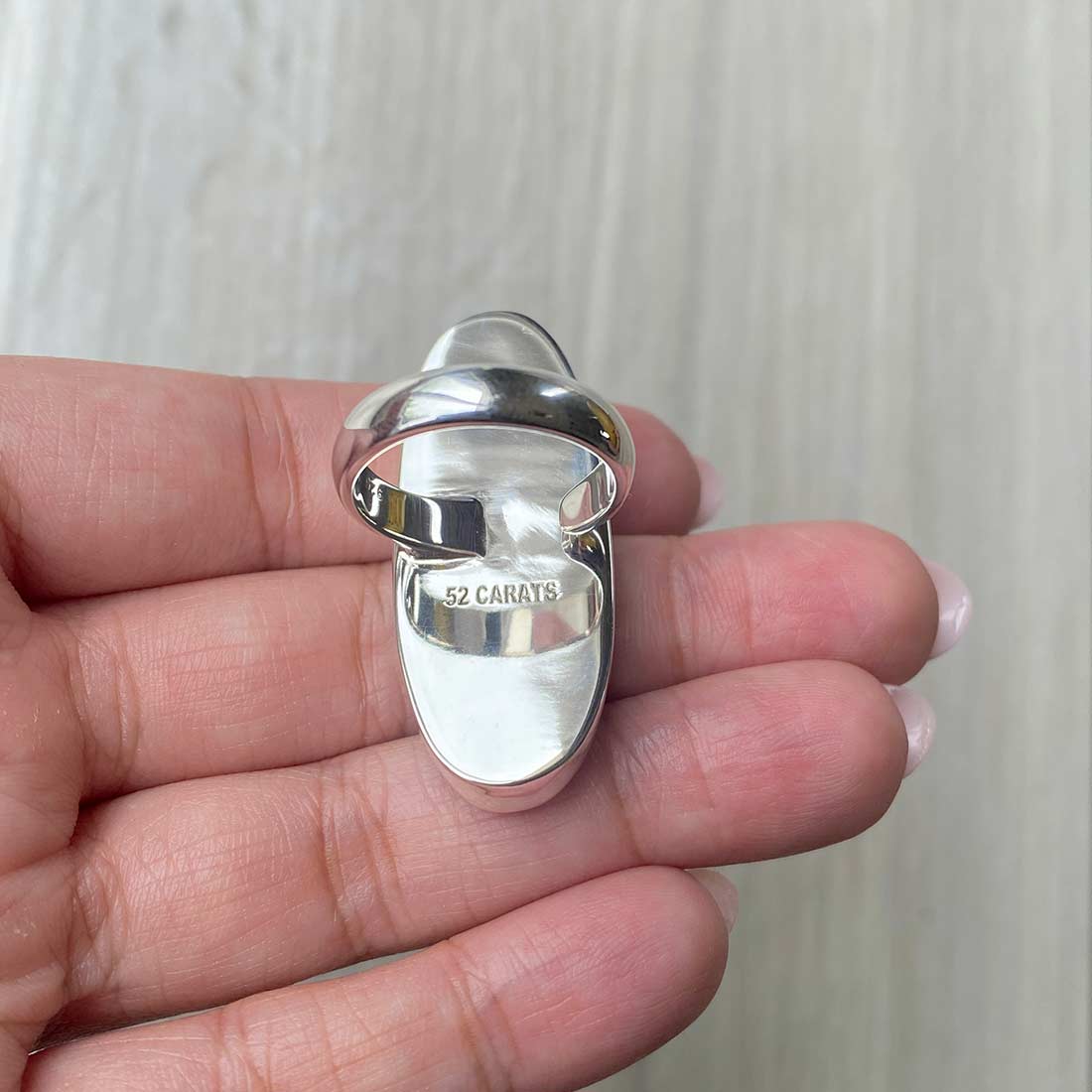 Larimar Adjustable Ring-(LBS-R-3.)