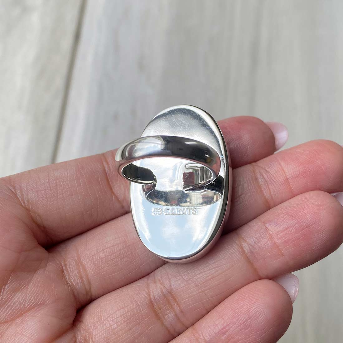 Larimar Adjustable Ring-(LBS-R-30.)