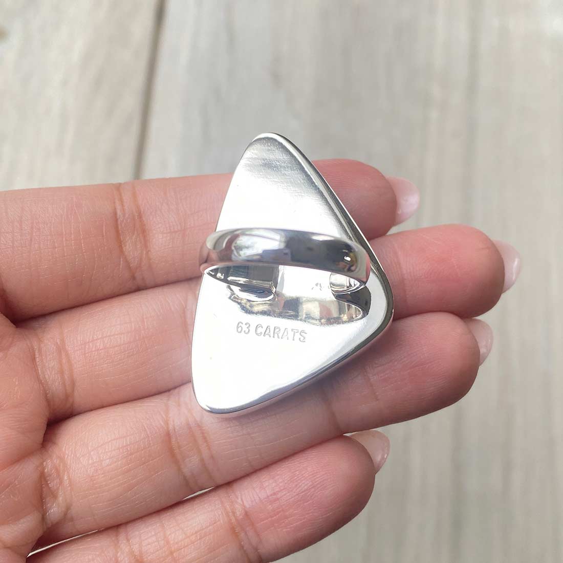 Larimar Adjustable Ring-(LBS-R-36.)