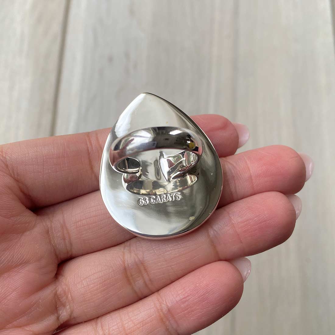 Larimar Adjustable Ring-(LBS-R-42.)