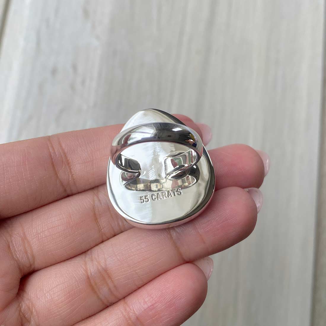 Larimar Adjustable Ring-(LBS-R-49.)