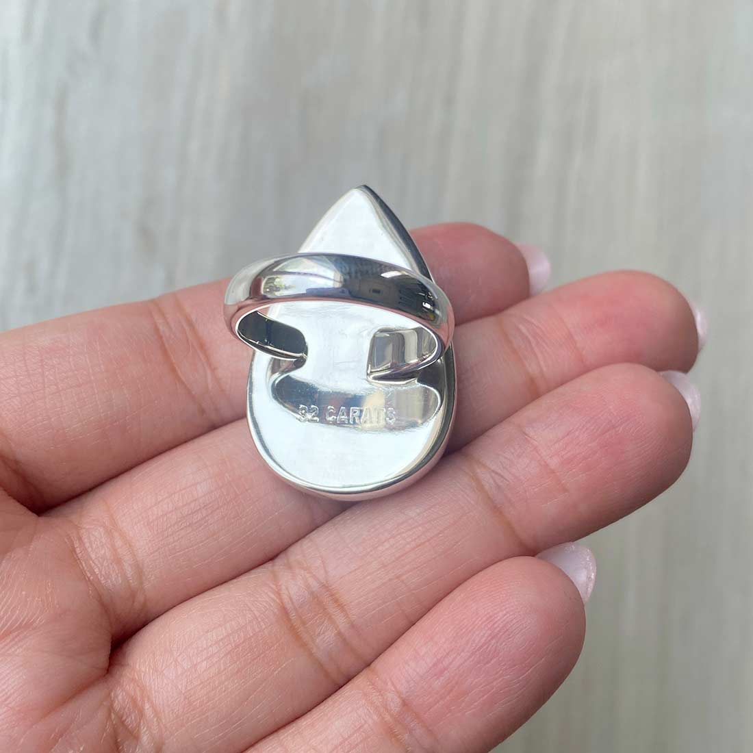 Larimar Adjustable Ring-(LBS-R-5.)