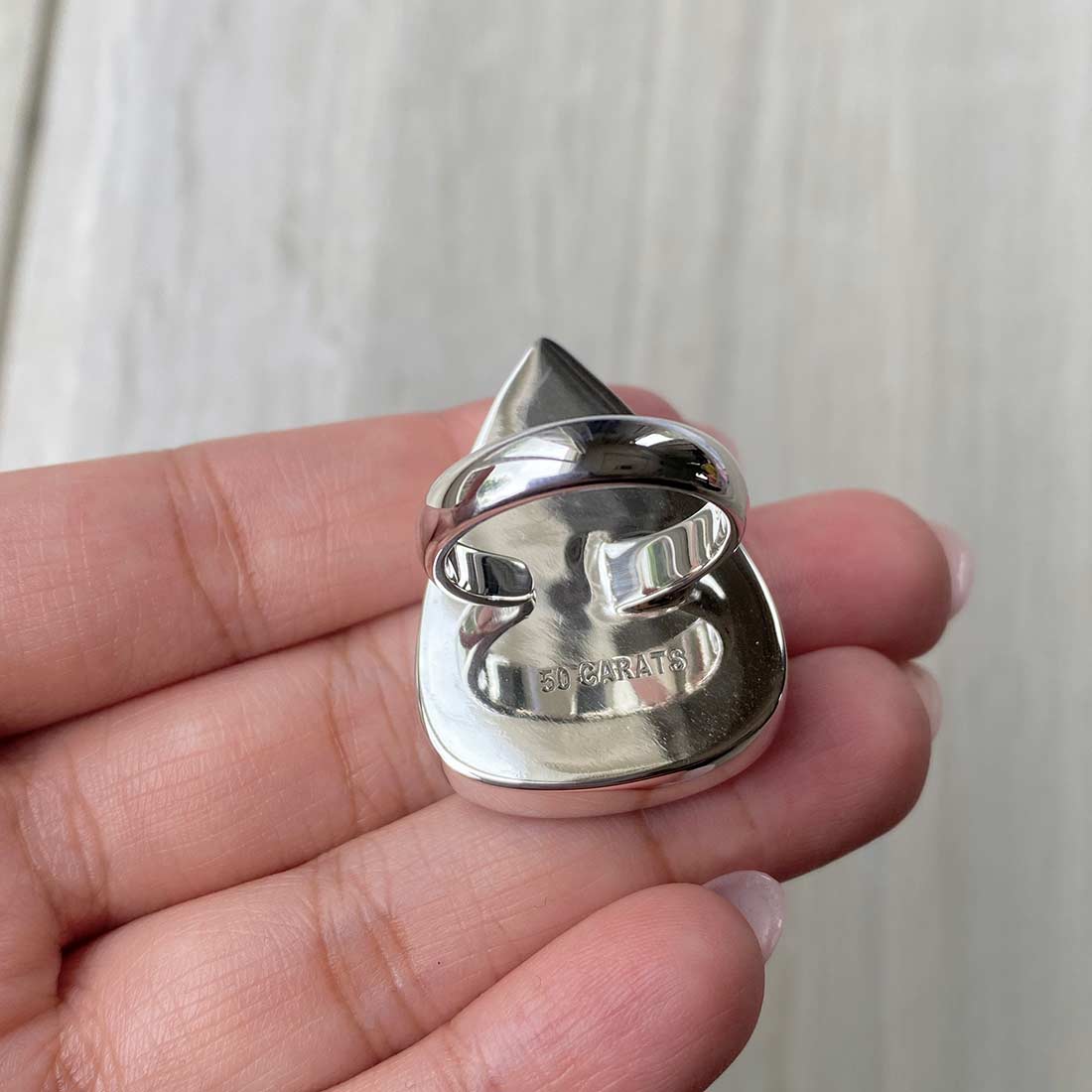 Larimar Adjustable Ring-(LBS-R-51.)