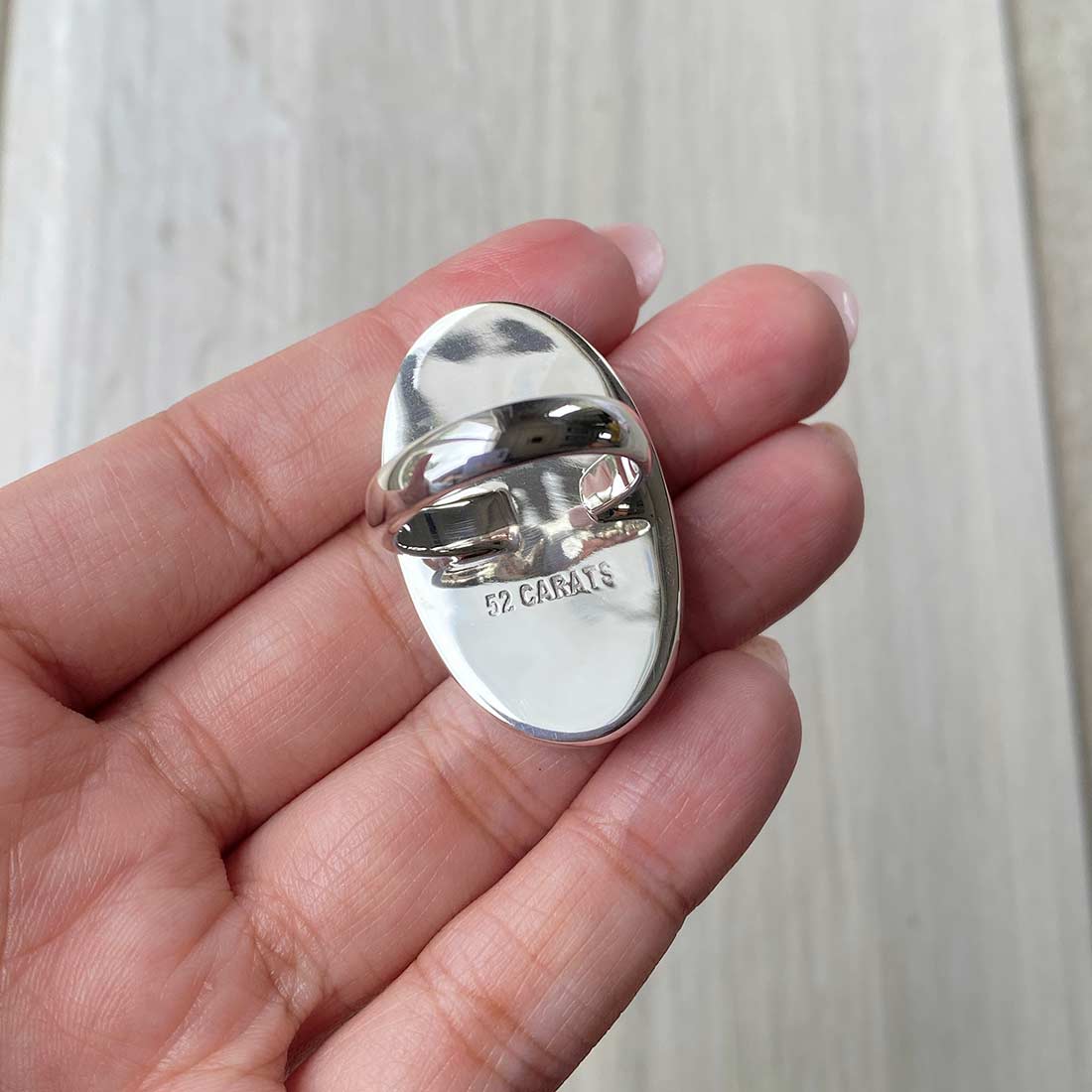 Larimar Adjustable Ring-(LBS-R-53.)