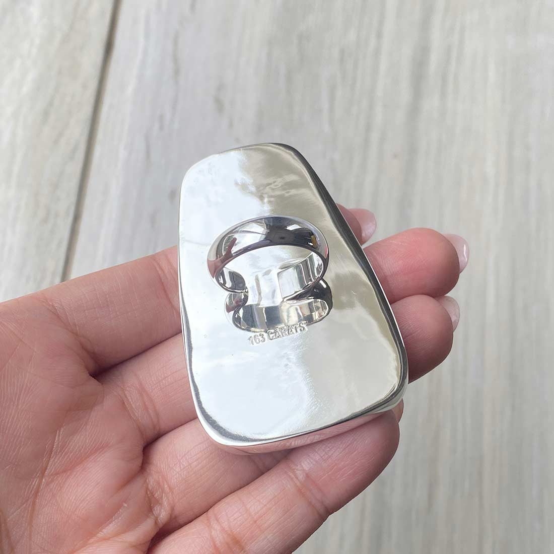 Larimar Adjustable Ring-(LBS-R-59.)