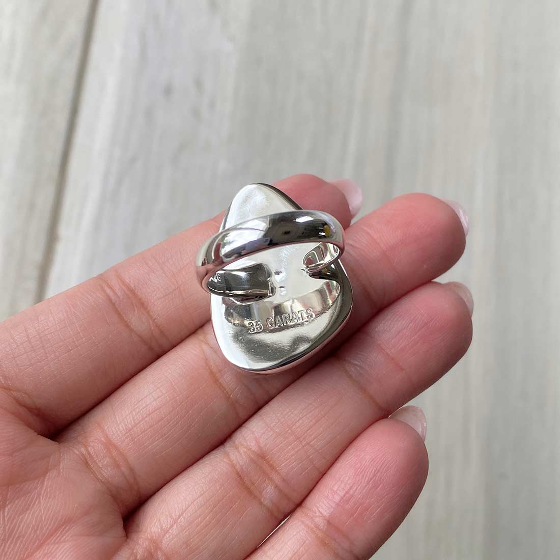 Larimar Adjustable Ring-(LBS-R-62.)