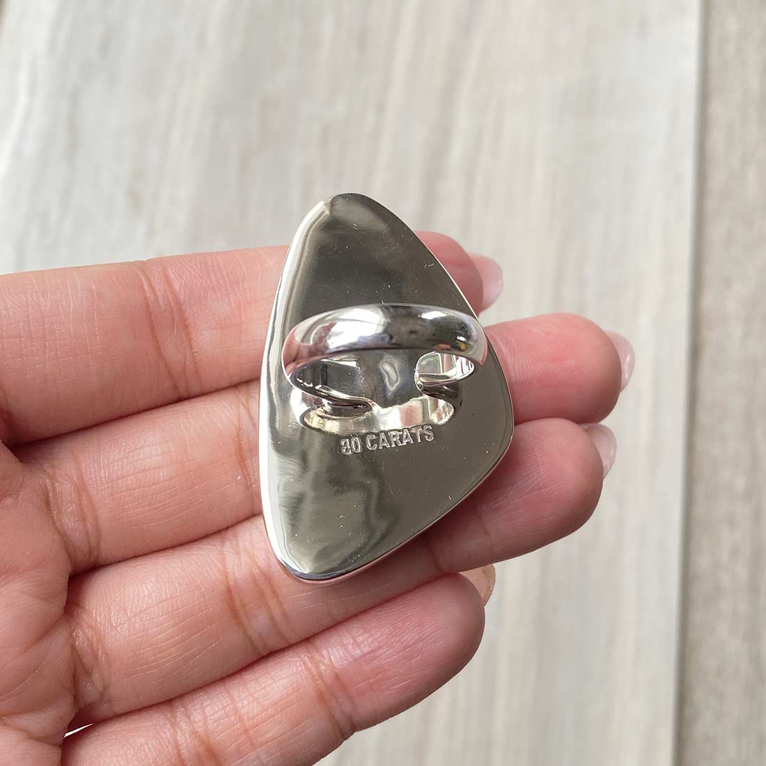 Larimar Adjustable Ring-(LBS-R-66.)