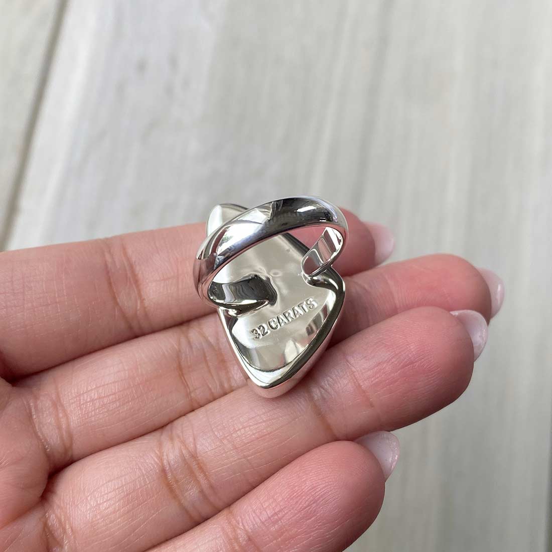 Larimar Adjustable Ring-(LBS-R-71.)