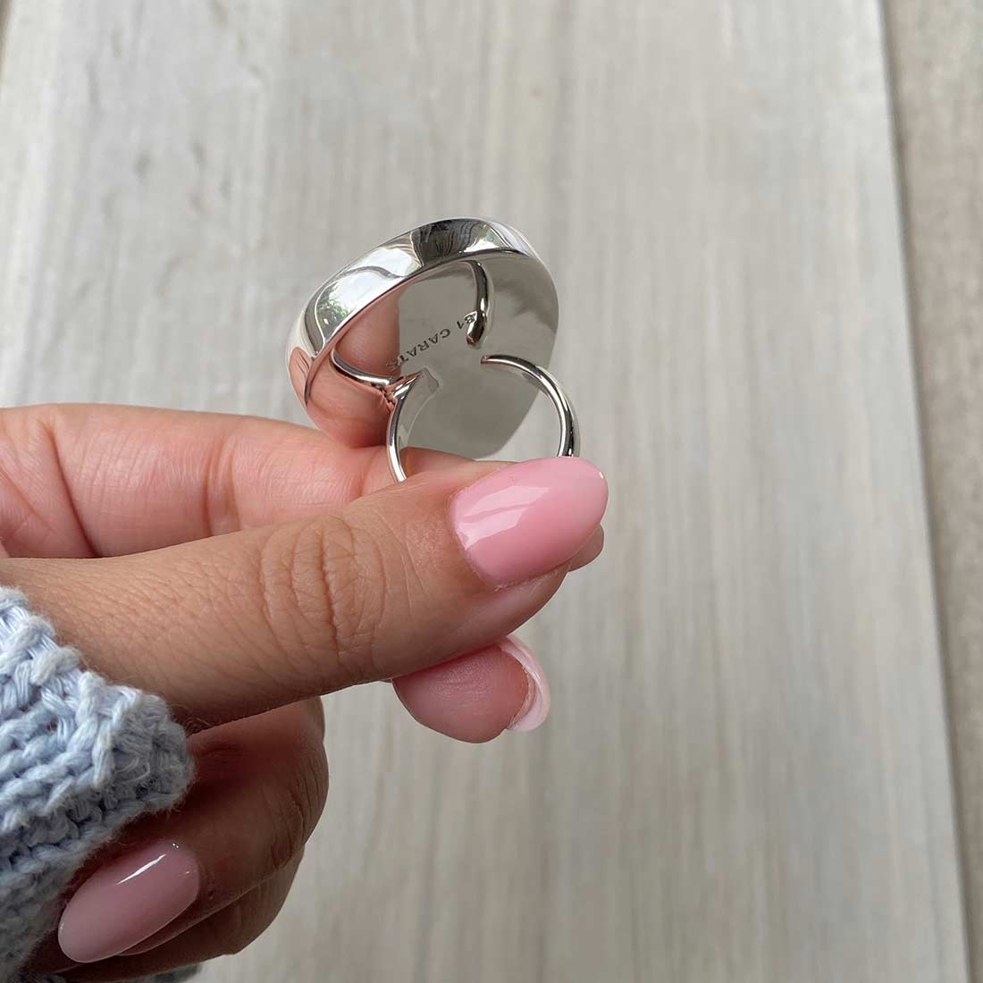 Larimar Adjustable Ring-(LBS-R-74.)