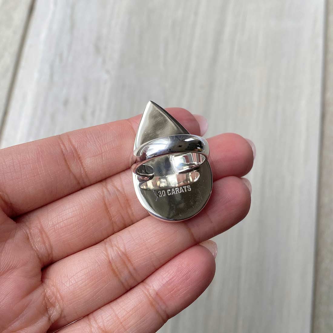 Larimar Adjustable Ring-(LBS-R-79.)