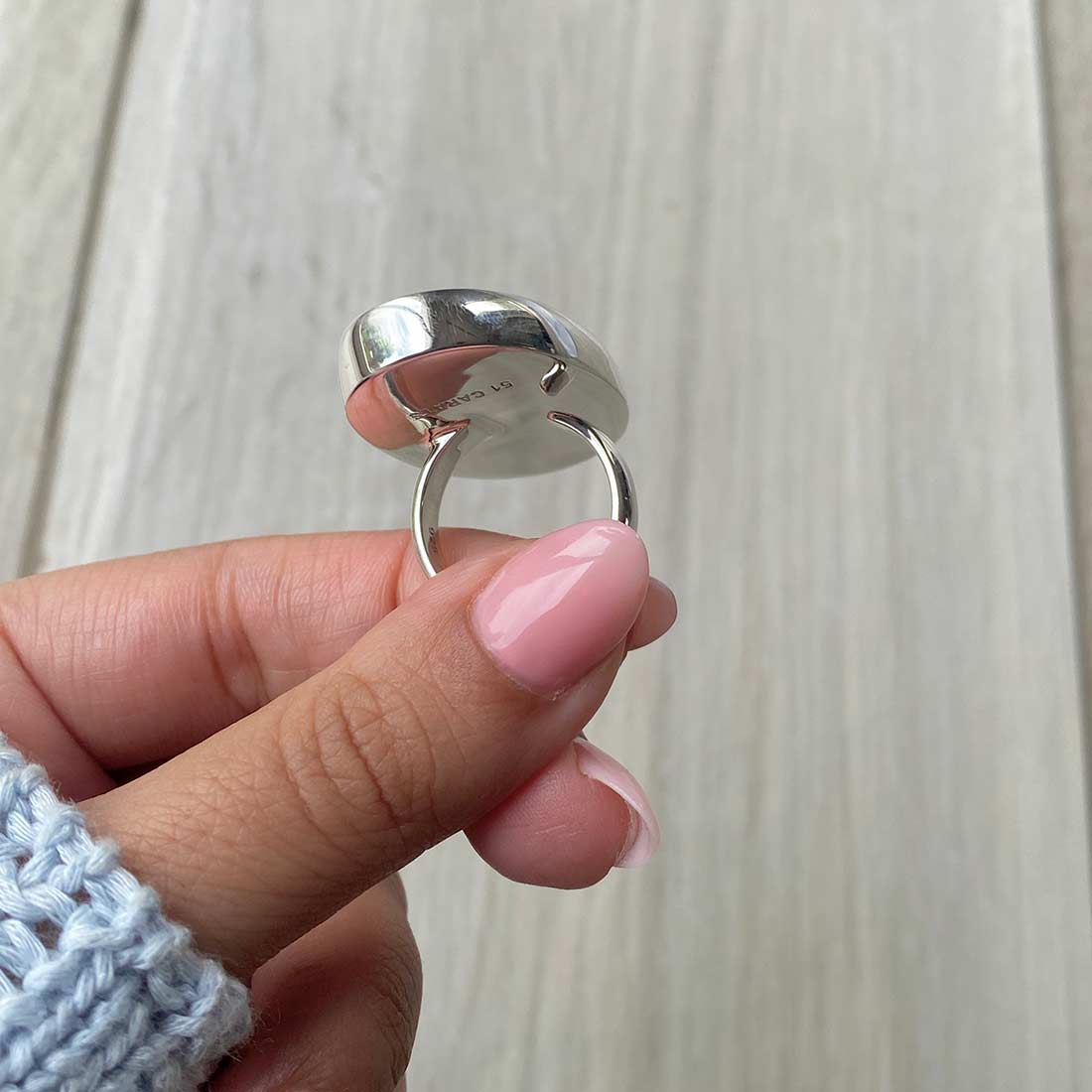 Larimar Adjustable Ring-(LBS-R-84.)