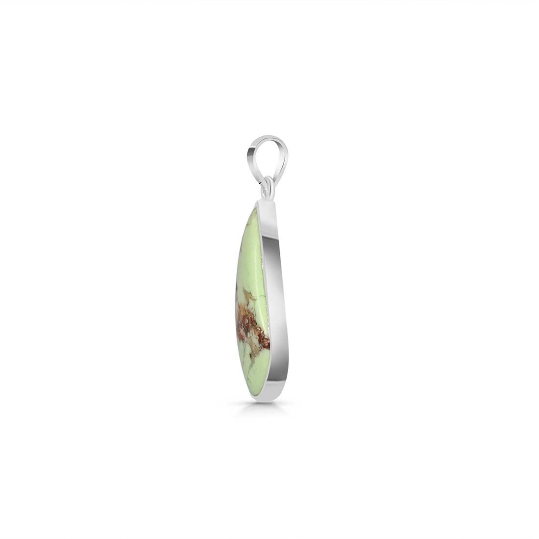 Lemon Chrysoprase Pendant-(LCP-P-9.)