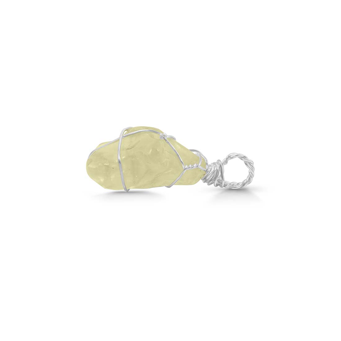 Libyan Desert Glass Pendant-(LDG-P-35.)