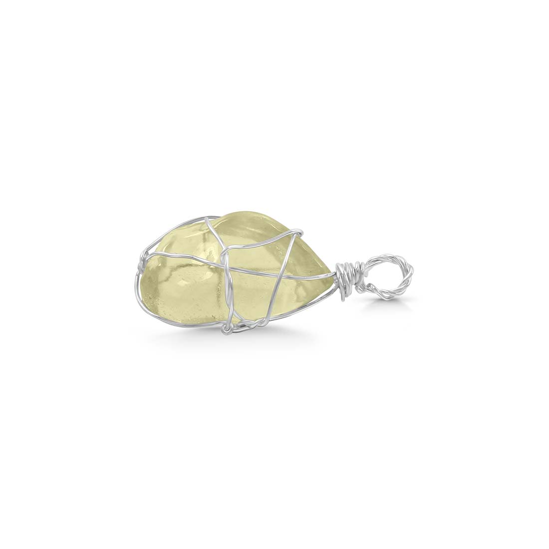 Libyan Desert Glass Pendant-(LDG-P-5.)