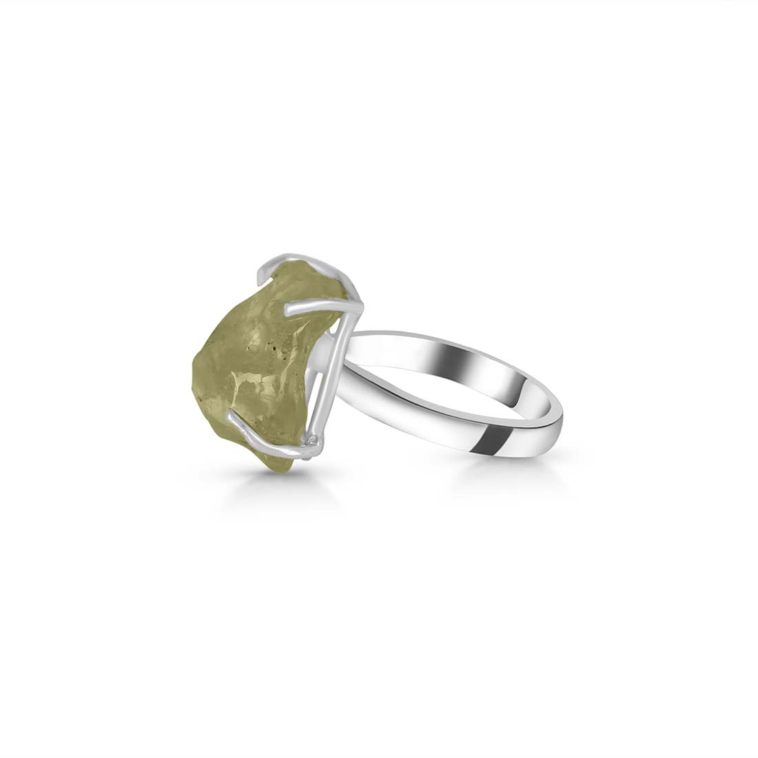 Libyan Desert Glass Ring Size 7-(LDG-R-12.)