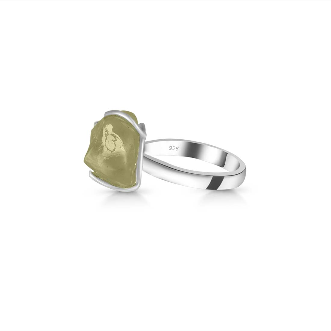 Libyan Desert Glass Ring Size 8-(LDG-R-13.)