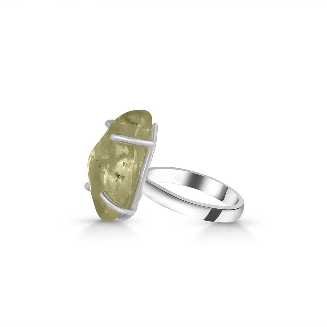 Libyan Desert Glass Ring Size 6-(LDG-R-16.)