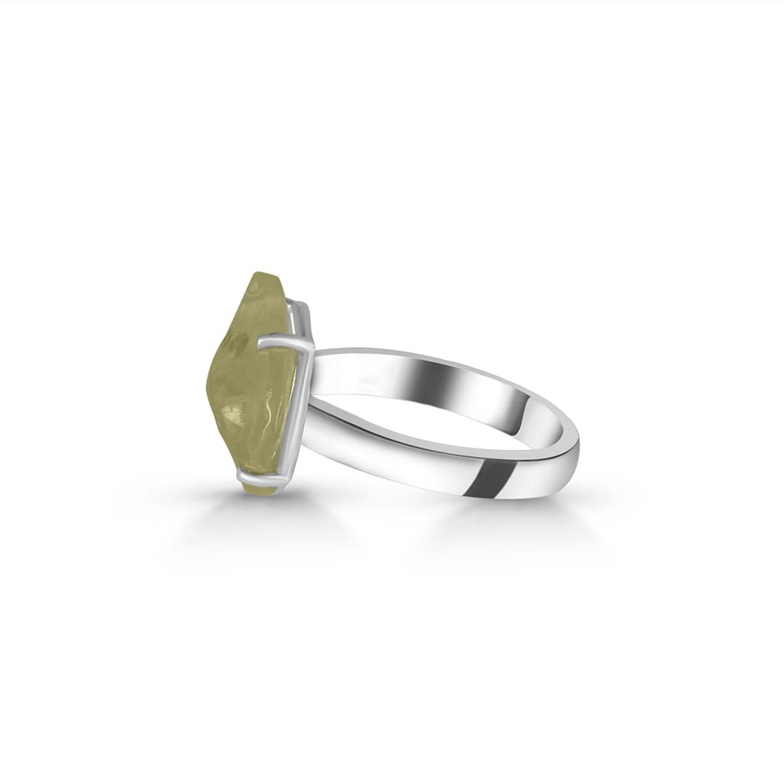 Libyan Desert Glass Ring Size 9-(LDG-R-18.)
