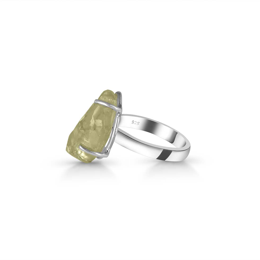 Libyan Desert Glass Ring Size 8-(LDG-R-19.)