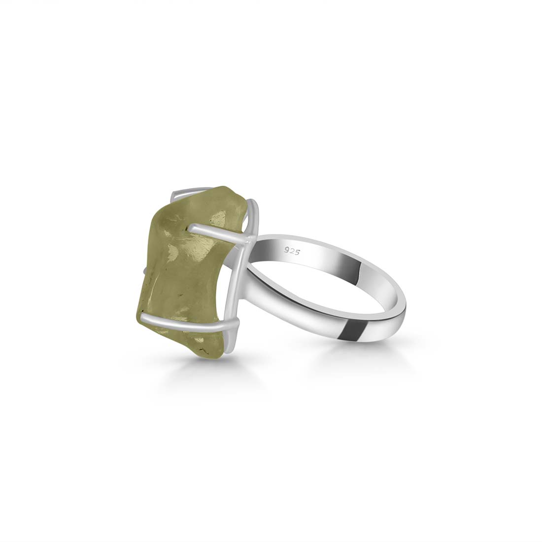 Libyan Desert Glass Ring Size 7-(LDG-R-23.)