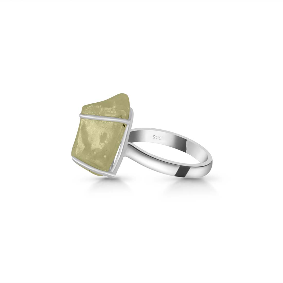 Libyan Desert Glass Ring Size 7-(LDG-R-25.)