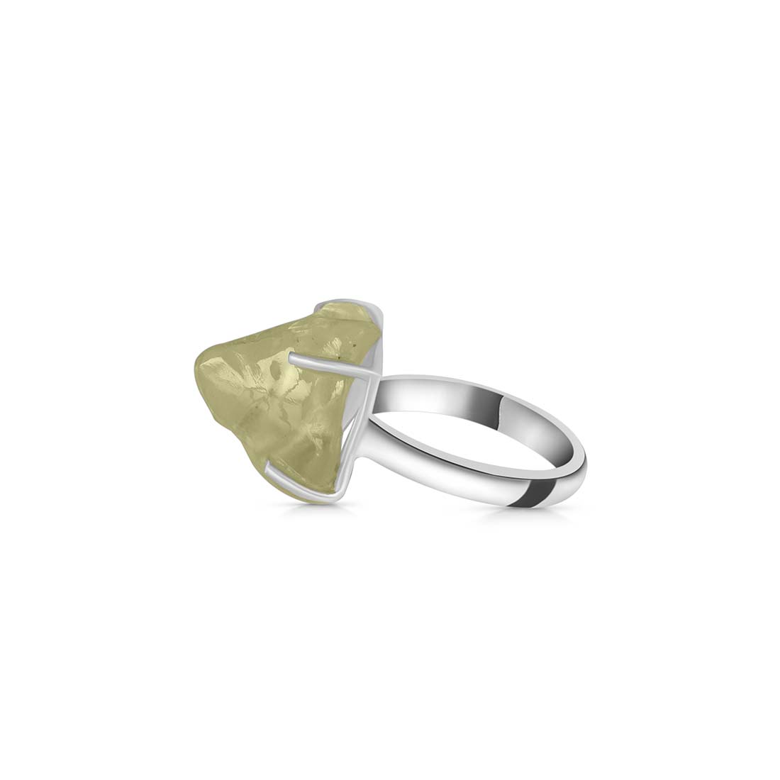 Libyan Desert Glass Ring Size 7-(LDG-R-27.)