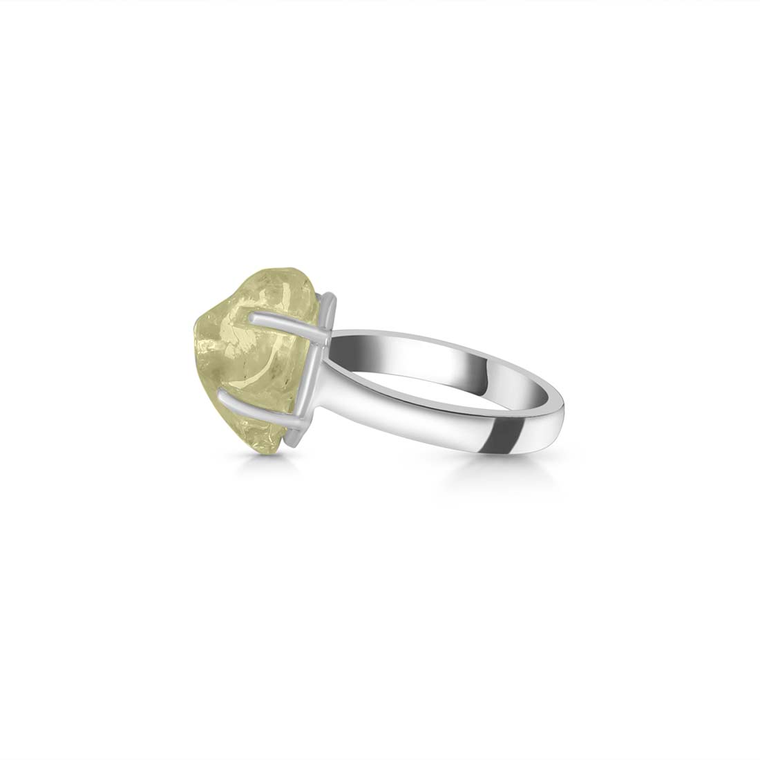 Libyan Desert Glass Ring Size 6-(LDG-R-3.)