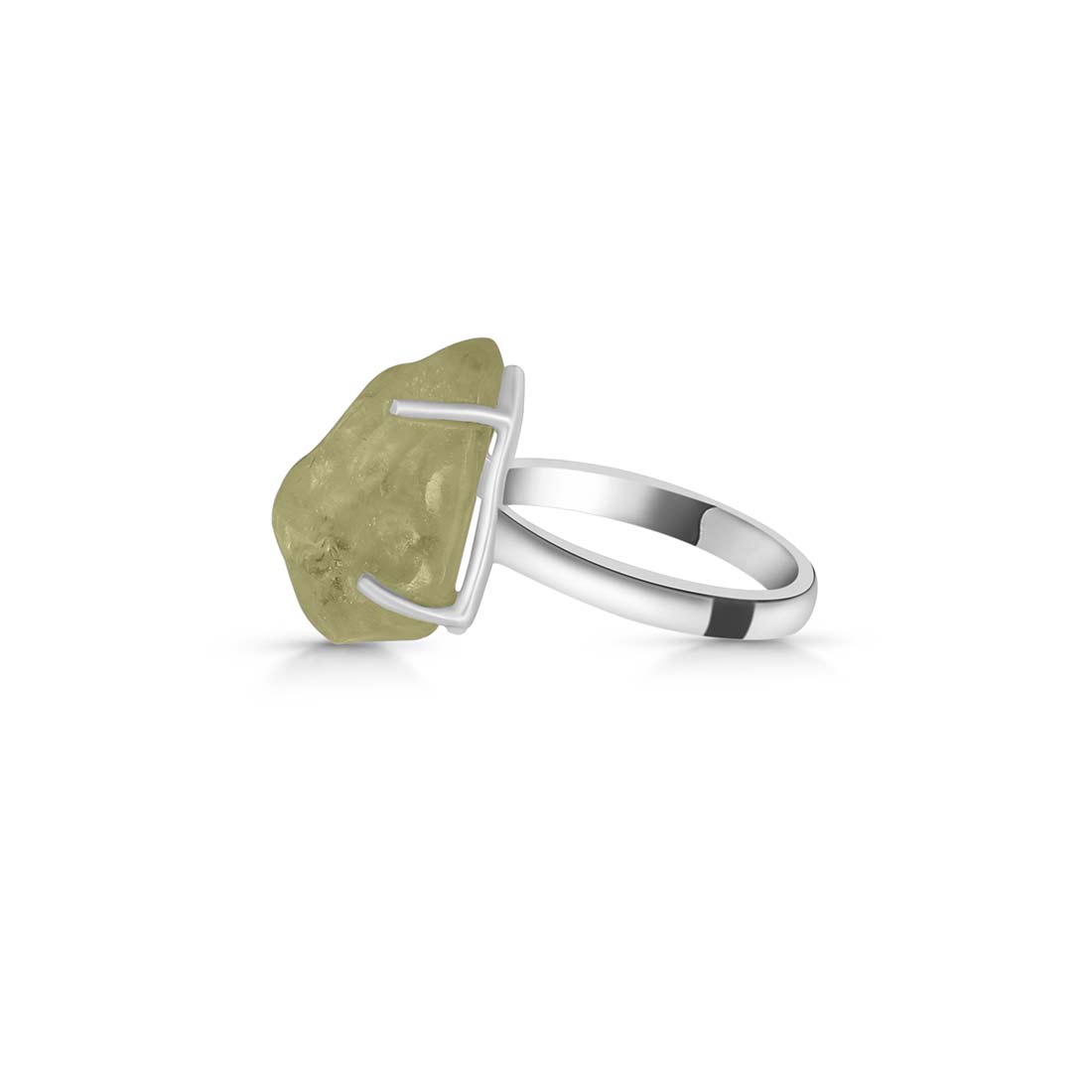 Libyan Desert Glass Ring Size 7-(LDG-R-33.)