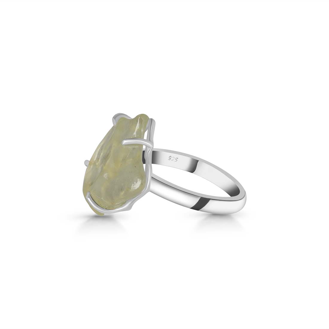 Libyan Desert Glass Ring Size 9-(LDG-R-35.)