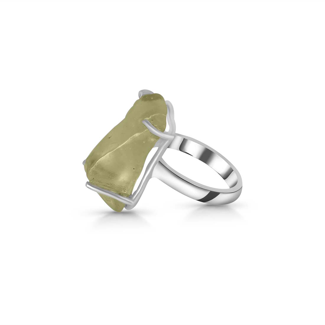 Libyan Desert Glass Ring Size 7-(LDG-R-40.)