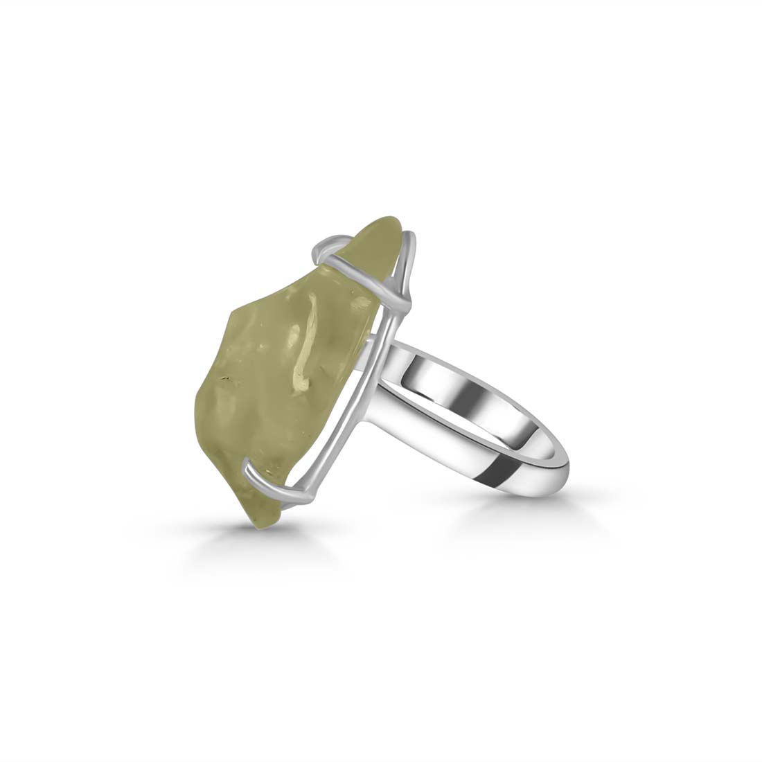 Libyan Desert Glass Ring Size 7-(LDG-R-41.)