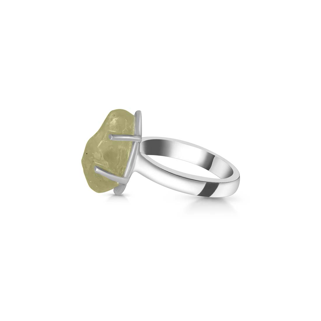 Libyan Desert Glass Ring Size 5-(LDG-R-5.)