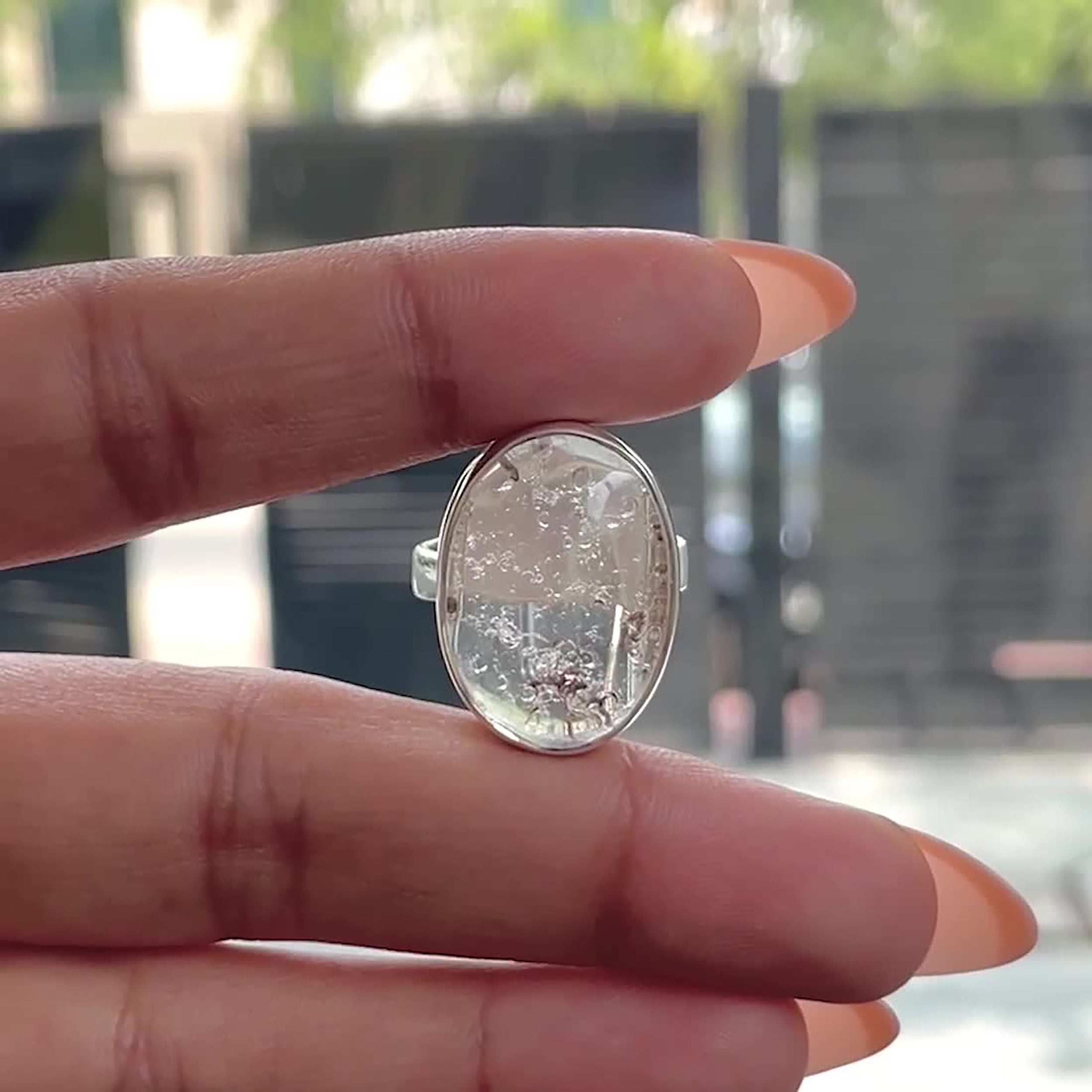 Lodalite Ring Size 8-(LDL-R-12.)