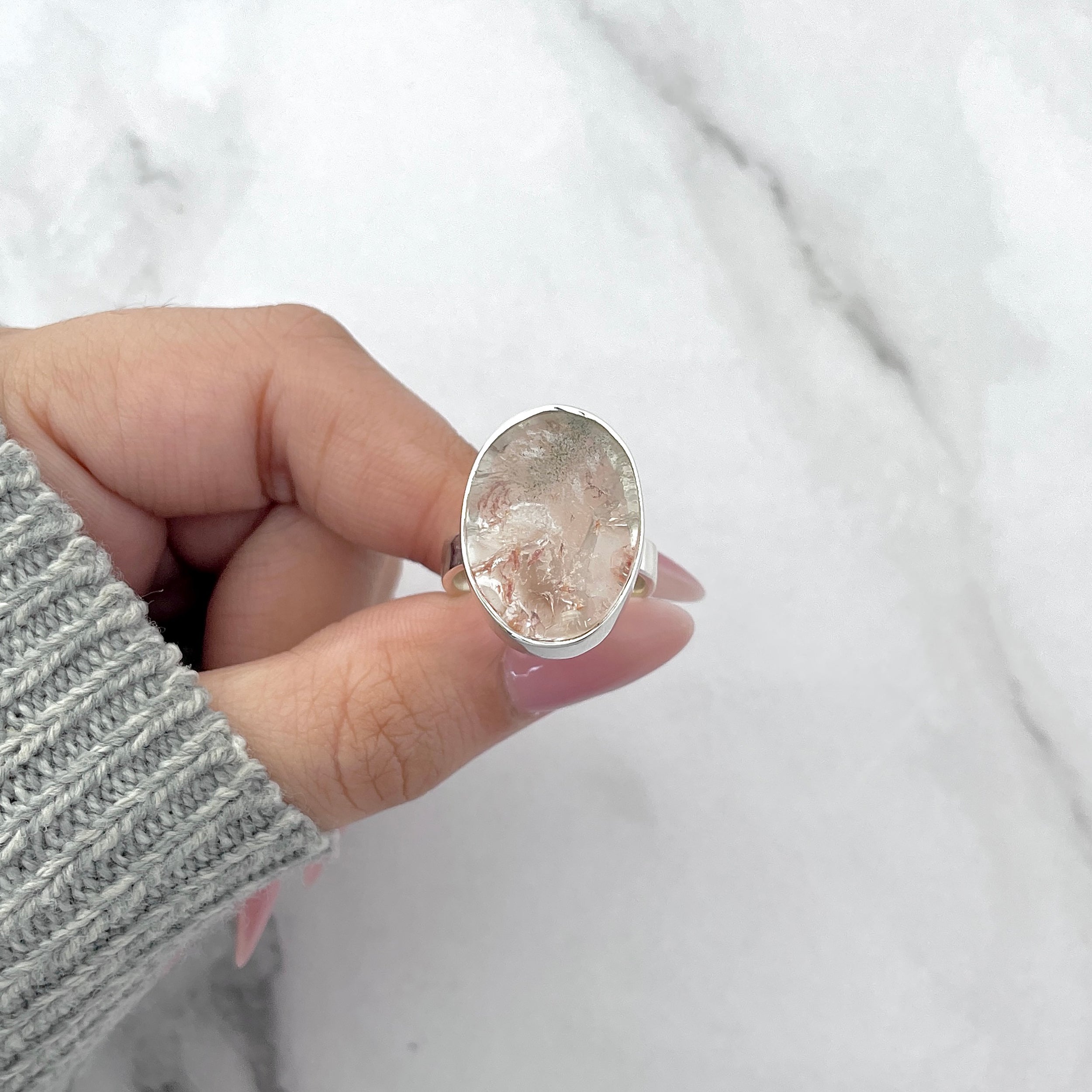 Lodalite Ring Size 8-(LDL-R-13.)