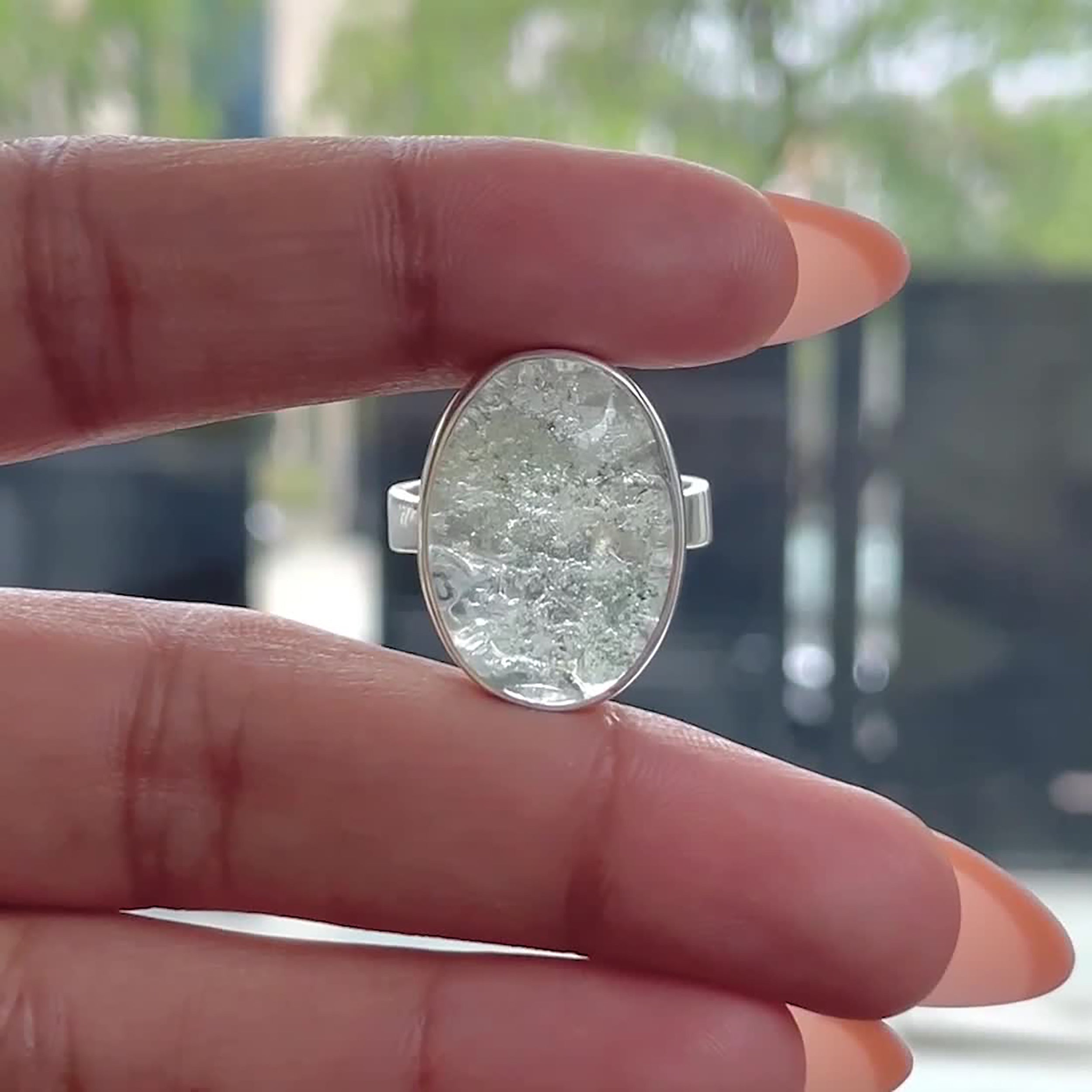 Lodalite Ring Size 9-(LDL-R-14.)