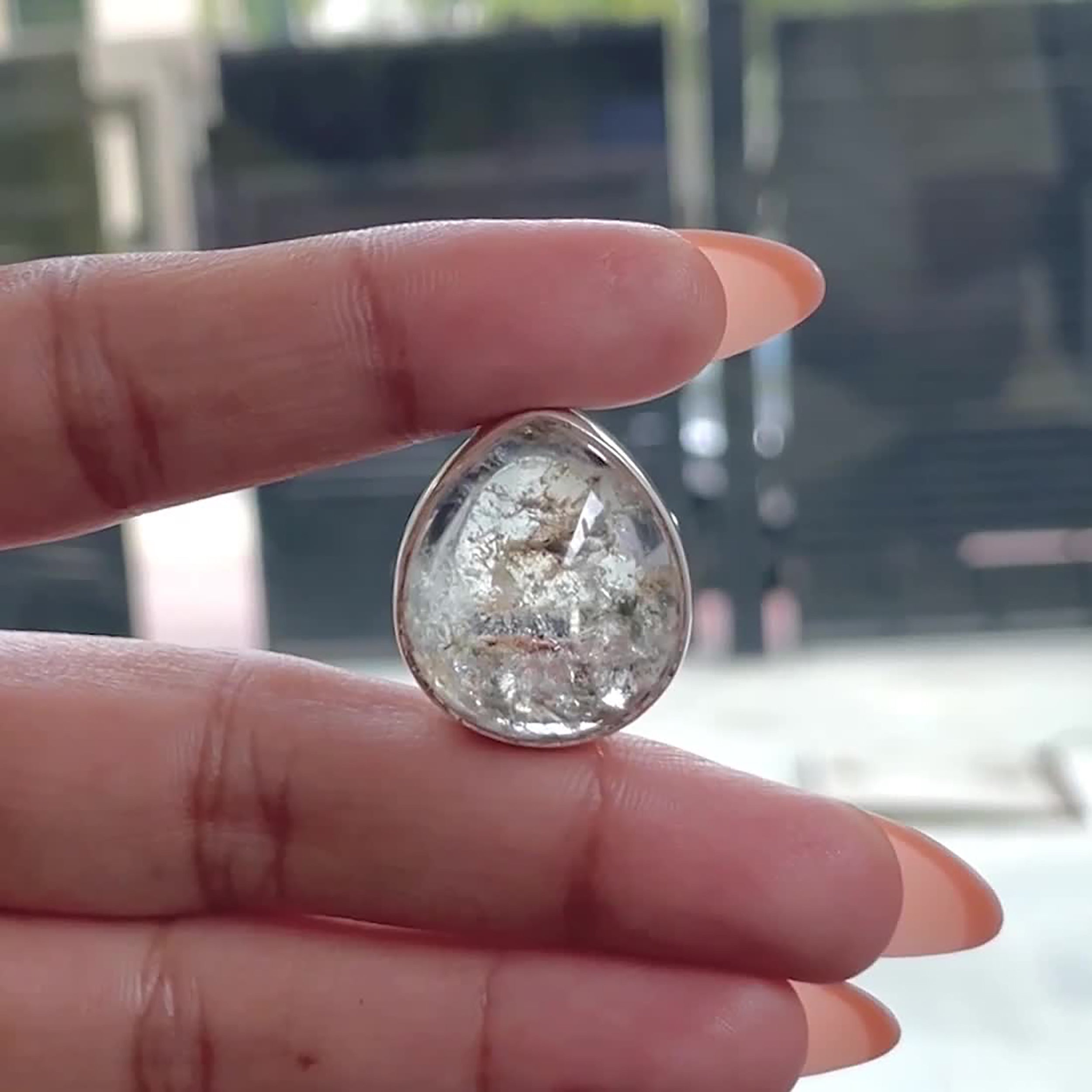 Lodalite Ring Size 9-(LDL-R-21.)