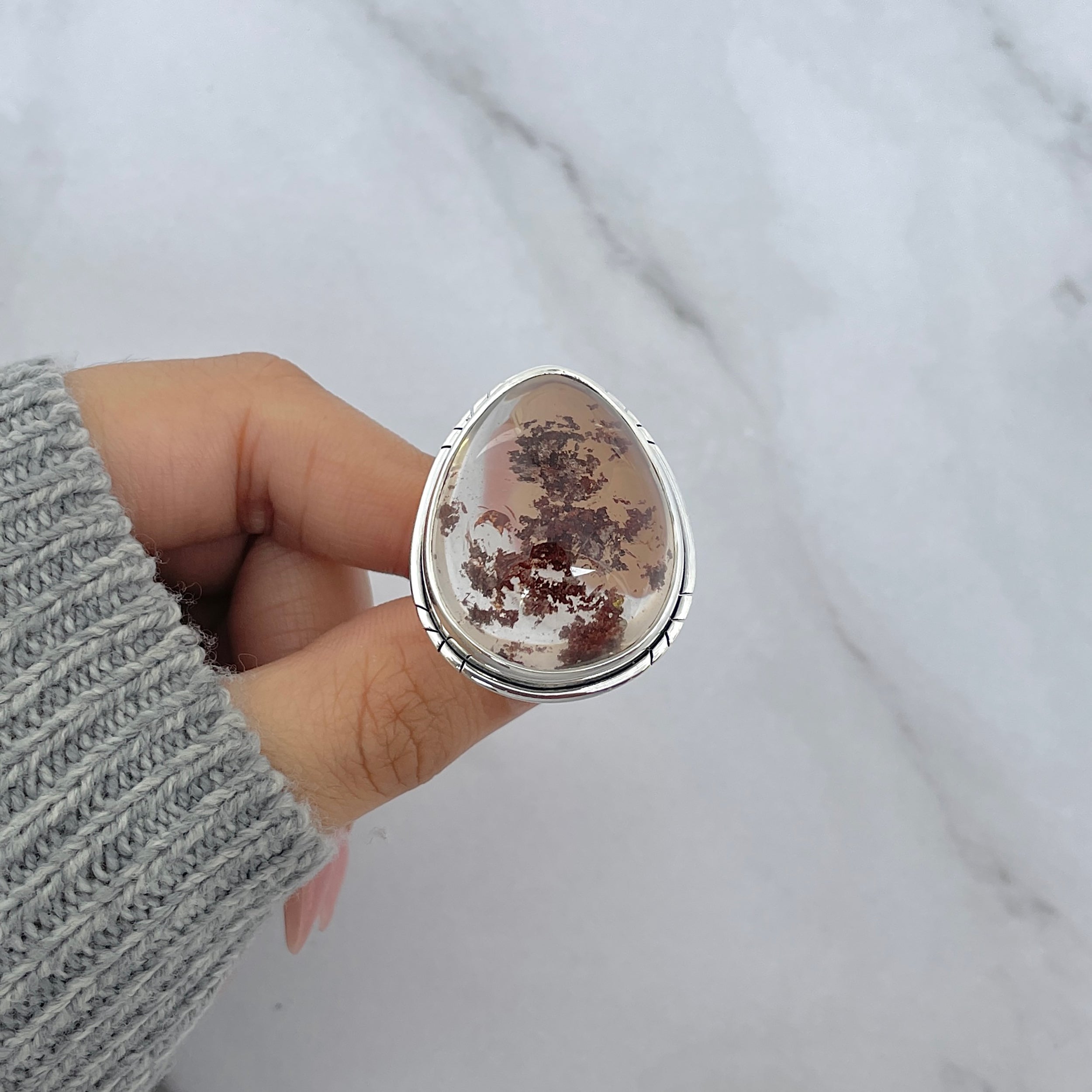 Lodalite Ring Size 8-(LDL-R-27.)